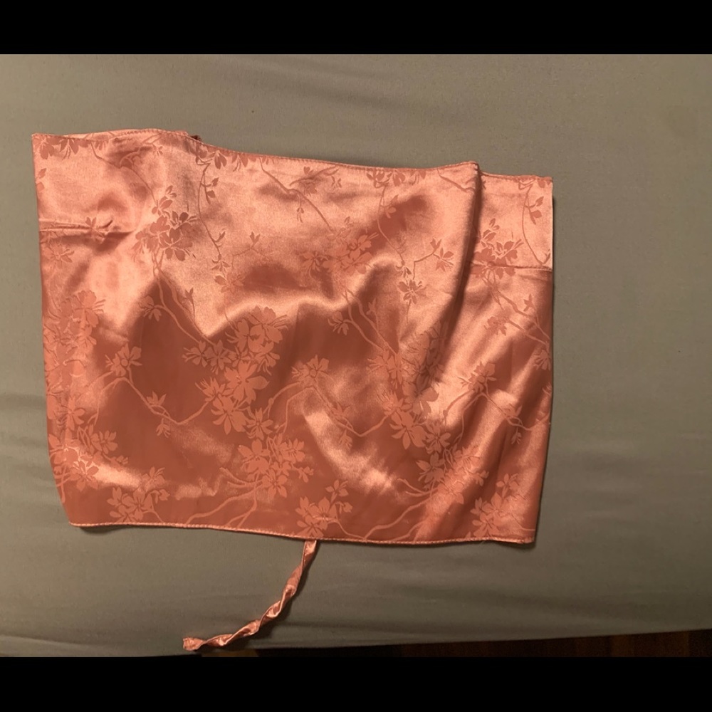 Satin Crop Top